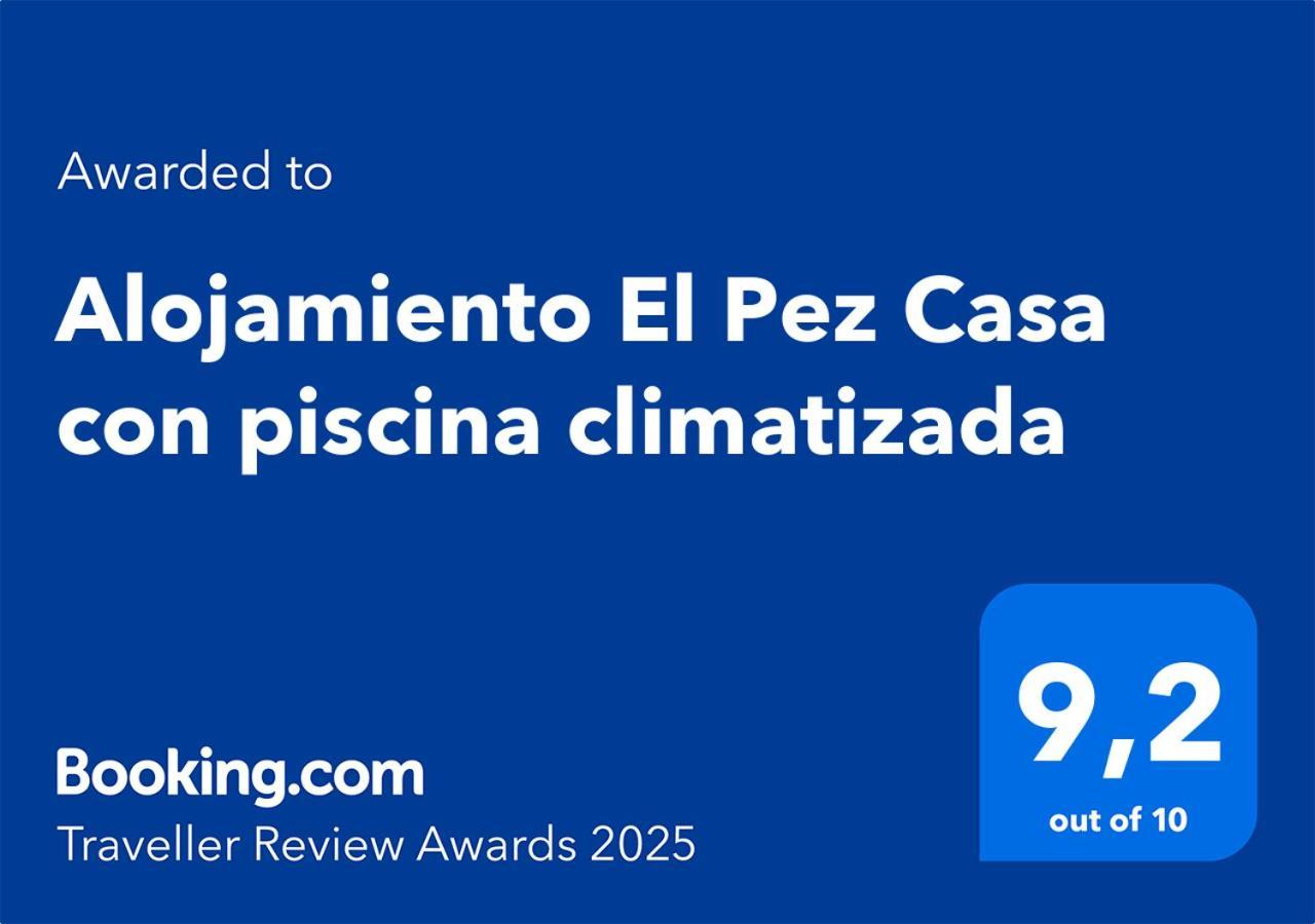 Alojamiento El Pez Casa Con Piscina Climatizada Villafranca de los Caballeros Exteriér fotografie